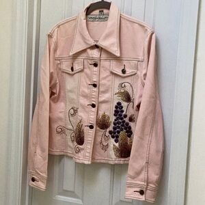 Michael R Dan-1962  vintage jean jacket M